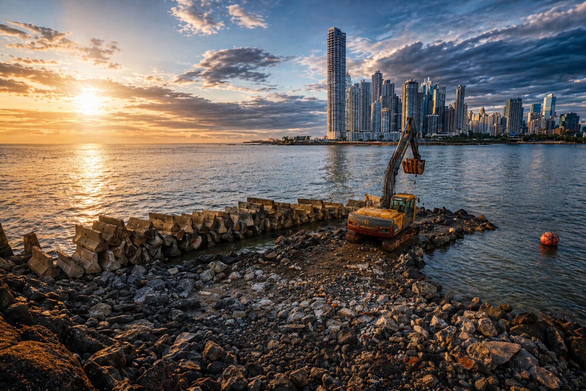Global Construction — proyecto industrial en Panamá